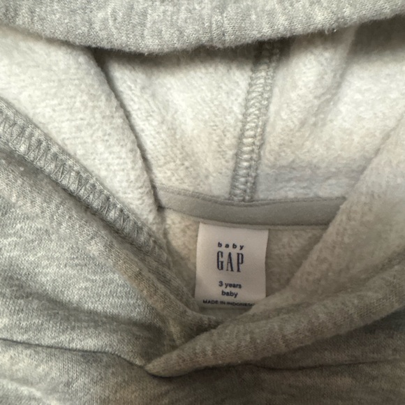 GAP Kids Heather Gray Hoodie and Joggers Set - Picture 2 of 2